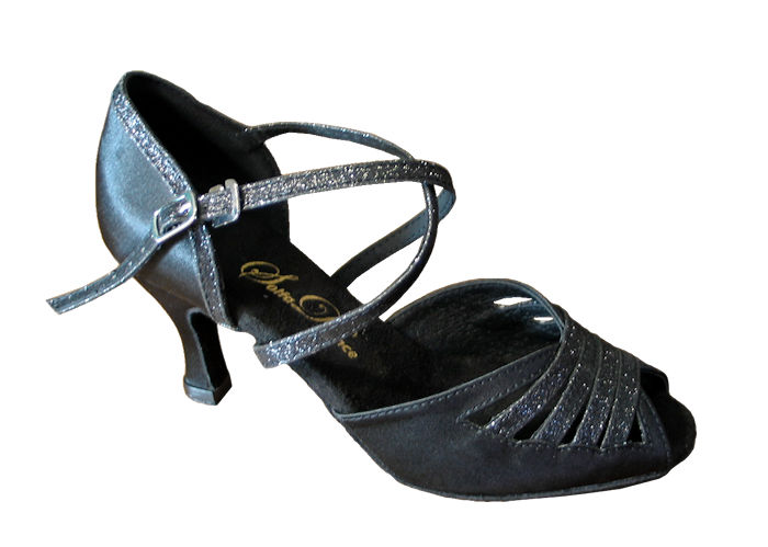 Chaussures De Danse Latine Femme Talon 7 Cm En Satin - Professionnelles Pour Salsa, Bachata, Tango - Tailles 34 à 42