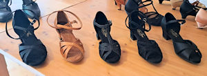 Sandales de west coast swing
