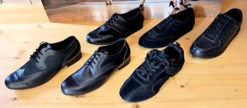 Différents type de chaussures rock homme