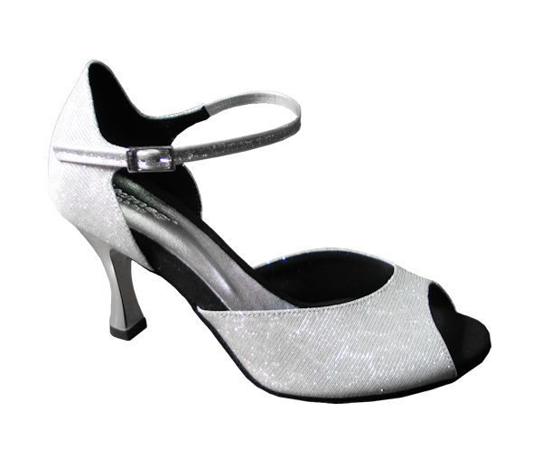 Chaussures De Danse Latine En Satin – Talon 7 Cm, Professionnelles Salsa Tango Bachata