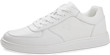 Sneakers de danse cuir blanc tous sols